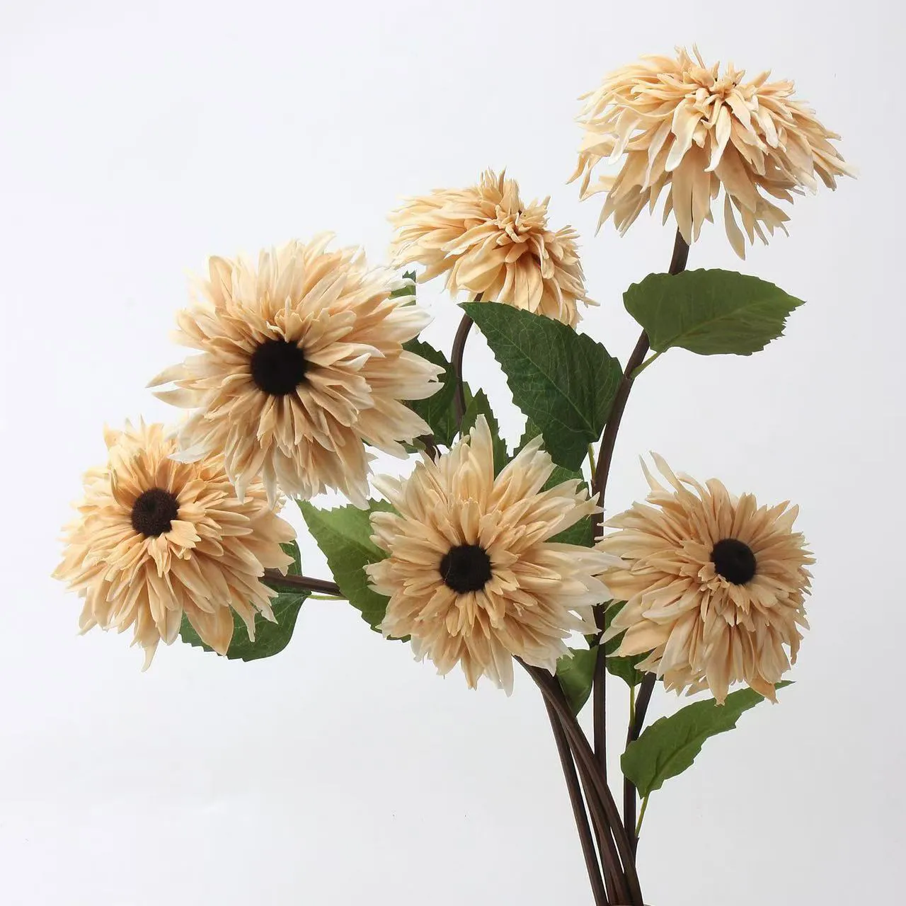 Solutions of silk flower bridal bouquets