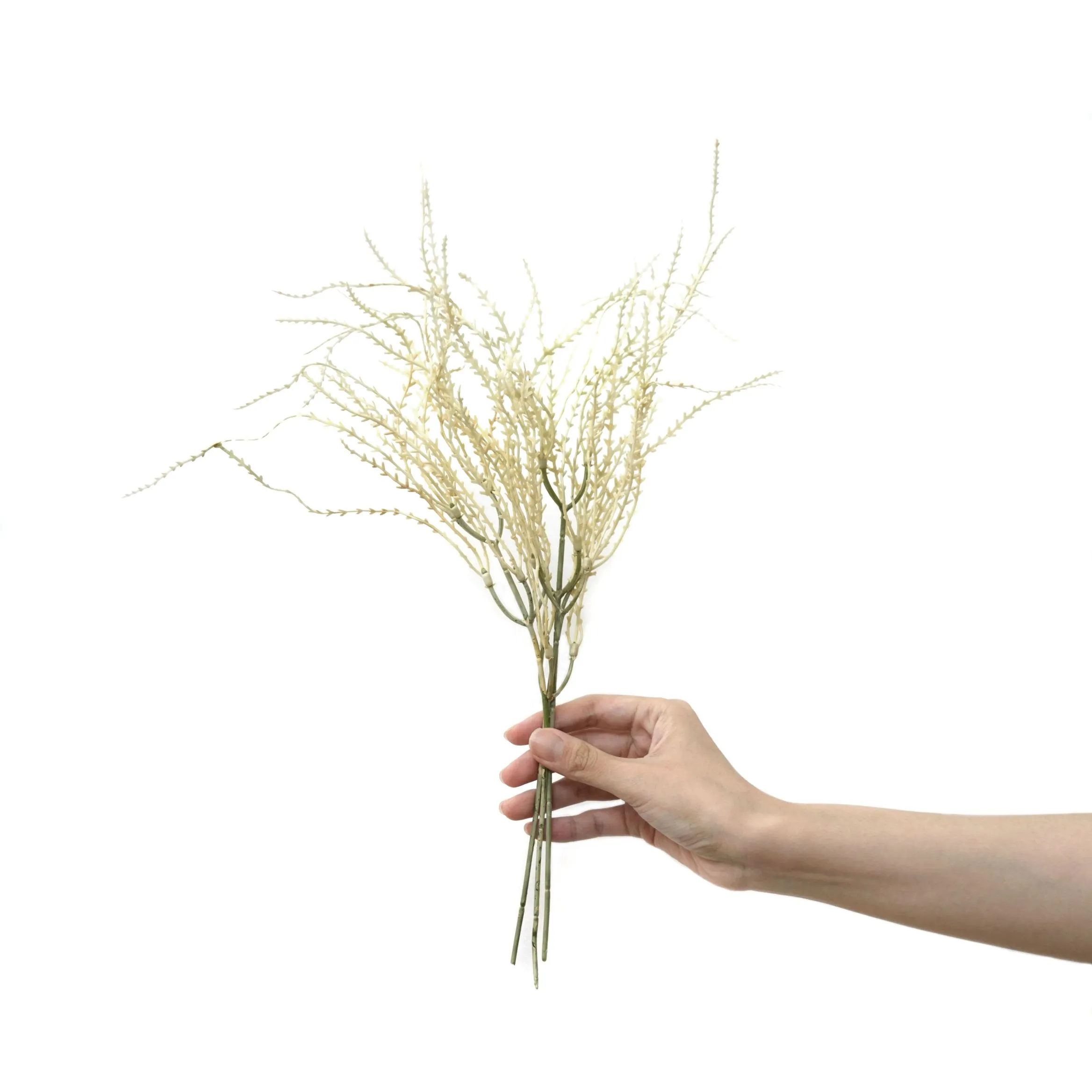 Solutions of silk flower arrangements nearby